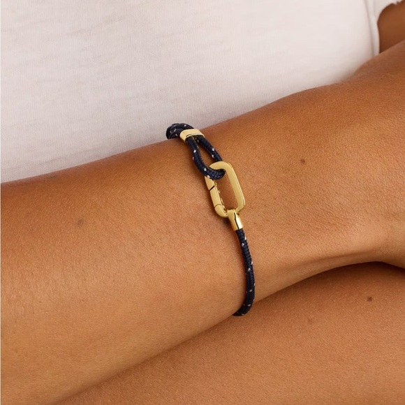 Gorjana Paracord Bracelet Navy MSRP $58 NWT - last one - Picture 5 of 5